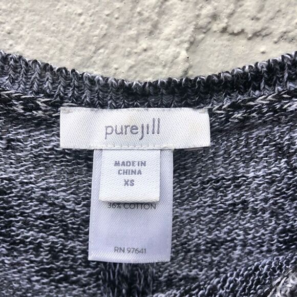 J.JILL PURE JILL Knit Short Sleeve Top Size XS - Picture 4 of 7